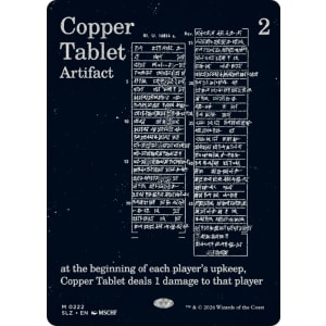 Copper Tablet (Photonegative)